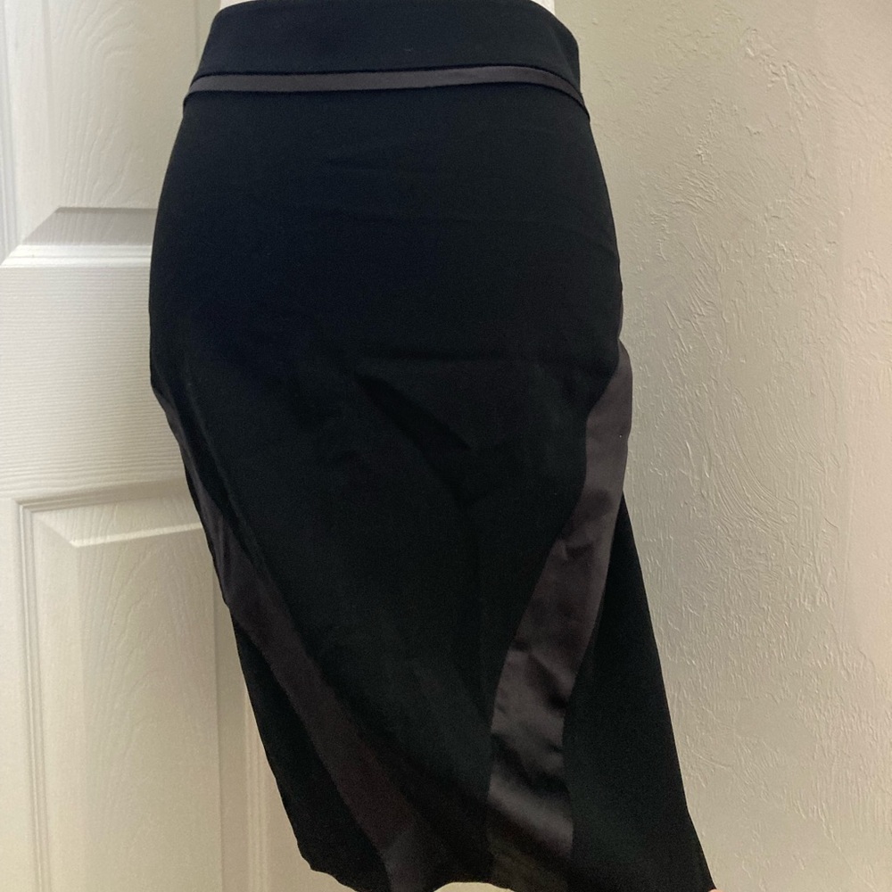 Anna Molinari Black Pencil Skirt
